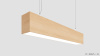 Линейный светильник WOOD LINEAR PN8060 3000K 60W 2000mm Ясень белый, корпус 