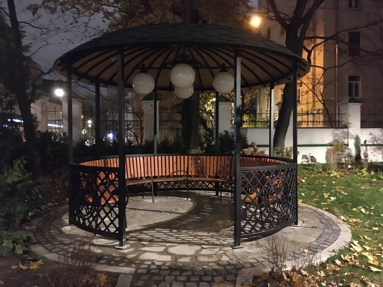 Беседка стальная «Физалес»