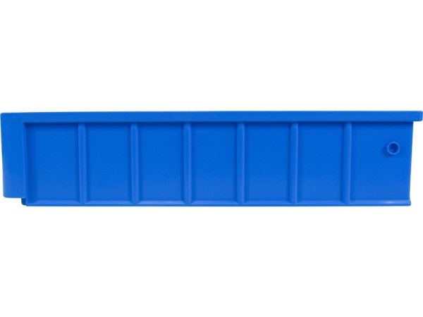 Ящик сплошной 400×117×90 мм, объем 4.21 л., арт.: SK 4109, синий, код: 12372