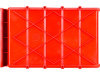Ящик сплошной 300×185×100 мм, объем 5.55 л., арт.: 6002, красный, код: 10555