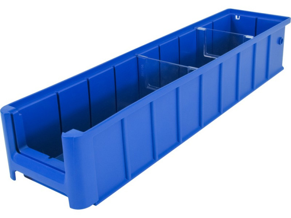 Ящик сплошной 500×117×90 мм, объем 5.27 л., арт.: SK 5109, синий, код: 12377