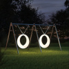 Светящиеся качели с конструкцией «Ring» 1 кольцо, белая подсветка