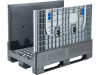DPF-Box 1208S 1200x800x950 мм сплошной разборный на 3-х полозьях с 2-мя откид. дверцами, арт. DPF-Box 1208 S-S(3) F2, код: 18721