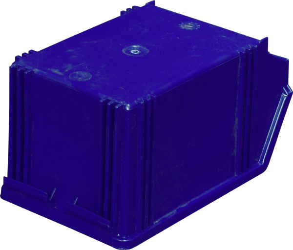 Пластиковый ящик для склада 225x145x130, код: 09988