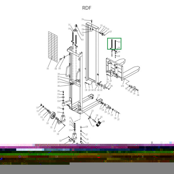 Цепь гидроузла  для RDF1016