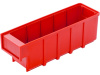 Ящик сплошной 300×92×100 мм, объем 2.76 л., арт.: 6005, красный, код: 15363