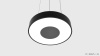 Круглый светильник PUNTO D1200 3000K 127W, корпус белый