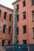 Мусоросброс секция прямая зеленый