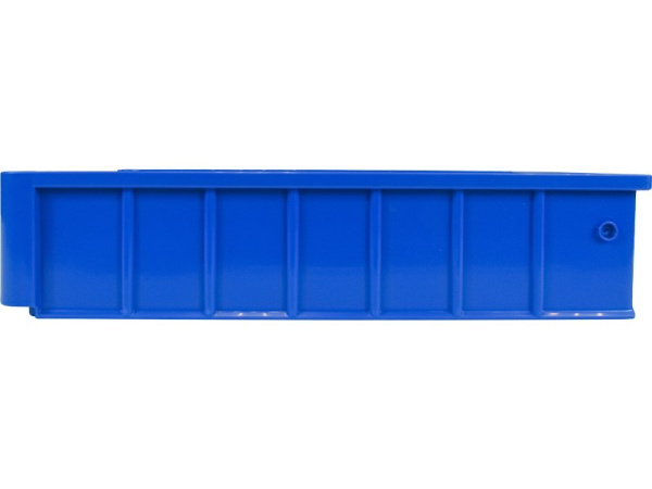 Ящик сплошной 400×234×90 мм, объем 8.42 л., арт.: SK 4209, синий, код: 12374