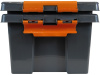 Ящик сплошной 415×300×190 мм, объем 16 л., арт.: Rox Box PRO 16, антрацит, код: 25339