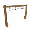 Гимнастический рукоход WOOD&SPORT «Кампинас»