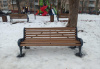 Скамейка чугунная «Новый Парк» 0,6 м (кресло)