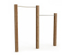 Турник двойной WOOD&SPORT «Реутов»