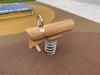 Качалка на пружине HARDWOOD «Гарленд»
