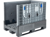 DPF-Box 1208S 1200x800x950 мм сплошной разборный на 3-х полозьях с 2-мя откид. дверцами, арт. DPF-Box 1208 S-S(3) F2, код: 18721