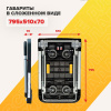Тележка платформенная MAGNA CART FF-XL складная, алюминий, сталь, пластик, грузоподъемность 200кг